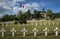 War Cemetery Chatillon-sur-Marne with Church