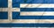 War in Greece, dirty flag Greece, war crisis concept in Greece
