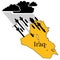 The war in Iraq, a thundercloud is approaching the country, an attack by missiles and cannon shells