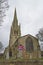 The War Memorial, at All Saints Church, Laughton-on-le-Morthen 2, Rotherham, March, 2020.