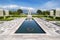 War memorial, Commonwealth Cemetery of Cassino in Italy of the Second World War