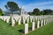 War memorial, Commonwealth Cemetery of Cassino in Italy of the Second World War