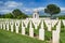 War memorial, Commonwealth Cemetery of Cassino in Italy of the Second World War.