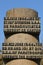 War memorial in Sainte mere Eglise in Normandie