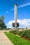 The War Memorial on the Tmaka river embankment in the city of Tver, Russia.