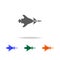 war plane icon. Elements of Military aircraft in multi colored icons for mobile concept and web apps. Icons for website design an