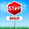 War Stop Shows Military Action And Battles