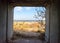 War in Ukraine view of the coast from concrete fortifications