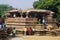 WARANGAL, TELANGANA, INDIA, December 2014, Tourist and devotees at Ramappa Temple, Palampet.