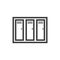 Wardrobe / Chiffonier Vector