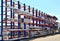 Warehouse Cantilever Racking Systems for storage Aluminum Pipe or profiles. Pallet Rack and Industrial Warehouse Racking.