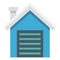 Warehouse Color vector icon fully editable