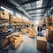 Warehouse Efficiency: Seamless Logistics in Action. Generative AI