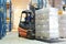 Warehouse forklift loader