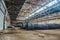 Warehouse with production twisted rubber tubing of industrial hoses