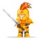 Warlord greatsword two-handed sword fantasy medieval action RPG game character layered animation ready character vector