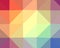 Warm Abstract Multicolour Geometric Pattern Background