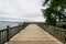 Warm Cloudy day in Havre De Grace, Maryland on the Board Walk