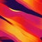 Warm-colored wavey flowing colorful seamless pattern with imperfections and structure, AI-generated.