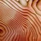 Warm cooper orange red oil paint curved 3d dune lines background, warm art abstract wavy shapes, fall retro