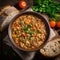 A warm embrace to the Italian culinary tradition with the rustic farro soup