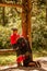 Warm Family Scene of Wa Group in traditional clothes