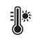 Warm icon. Trendy Warm logo concept on white background from Weather collection