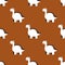 Warm mood minimalistic natural colors stegosaurus dinosaurs seamless pattern vector