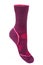 Warm, pink, sport sock