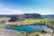 Warm springs and tranquil lake, Jerome, Idaho