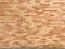 Warm-toned brick wall with light gray mortar