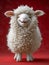 Warm Woolen Wishes: The Plush Sheep\\\'s Message of Love and Happiness