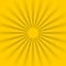 Warm Yellow Square Sunburst Vector