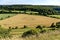 Warminster, Wiltshire, UK.31st July 2016. Cley Hill Crop Circle