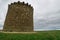 A warning beacon tower on the top of Burton Dassett hills country park