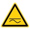 Warning Both Direct And Alternating Current Symbol Sign, Vector Illustration, Isolate On White Background Label. EPS10