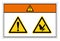 Warning Cutting Of Fingers Angled Blade Symbol Sign, Vector Illustration, Isolate On White Background Label .EPS10