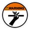 Warning Cutting of Fingers Symbol Sign, Vector Illustration, Isolate On White Background Label .EPS10
