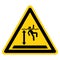 Warning Deep Water Symbol Sign, Vector Illustration, Isolate On White Background Label. EPS10