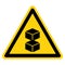 Warning Do No Double Stack Symbol Sign, Vector Illustration, Isolate On White Background Label .EPS10