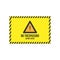 Warning do not enter no trespassing private vector image