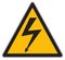 Warning high voltage sign
