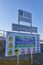 The Warning and information Sign at the Southern Gate to Dundee Port.