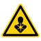 Warning Longer Term Health Hazard,GHS Hazard Pictogram, Vector Illustration, Isolate On White Background Label .EPS10