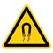 Warning Magnetic Field Symbol Sign, Vector Illustration, Isolate On White Background Label .EPS10