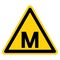 Warning Methane Hazard Symbol Sign, Vector Illustration, Isolate On White Background Label .EPS10