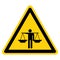 Warning No Hawking Symbol Sign, Vector Illustration, Isolate On White Background Label .EPS10