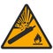 WARNING PICTOGRAM, PRESSURIZED CYLINDER ISO 7010 - W029