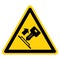 Warning Pull Key Symbol Sign, Vector Illustration, Isolate On White Background Label. EPS10