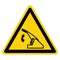 Warning Pull Parking Brake Symbol Sign, Vector Illustration, Isolate On White Background Label. EPS10